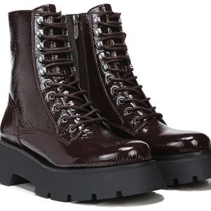 Circus NY Burgundy Combat Boots